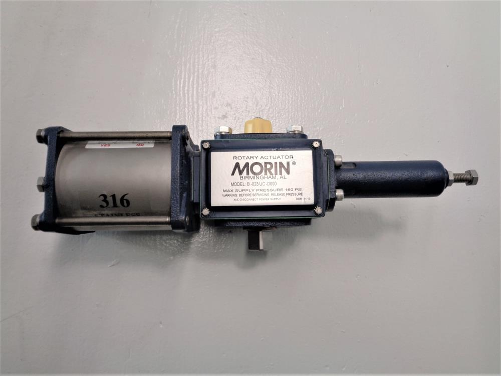 Morin 316 SS Rotary Actuator #B-023-UC-D000